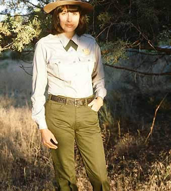Lava Beds National Monument Cheewa James as a park ranger